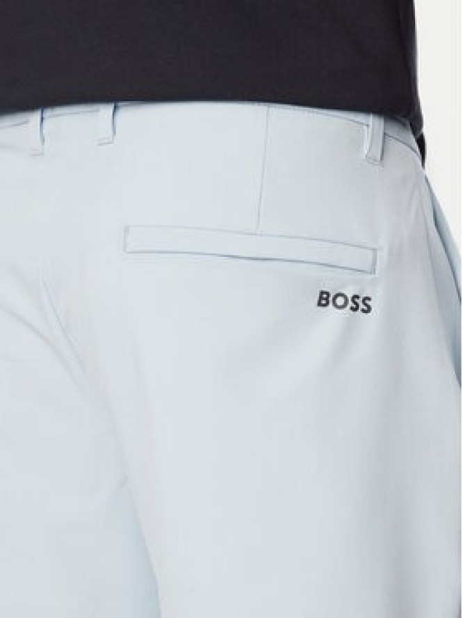 BOSS Szorty materiałowe S Commuter 10.5 Inch 50540337 Niebieski jasny Slim Fit