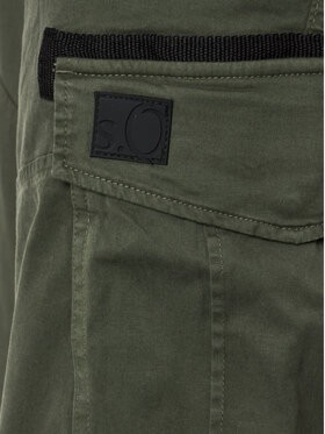 s.Oliver Szorty materiałowe 2141741 Zielony Regular Fit