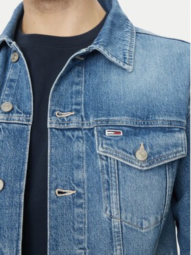 Tommy Jeans Kurtka jeansowa Ryan DM0DM21860 Niebieski Regular Fit