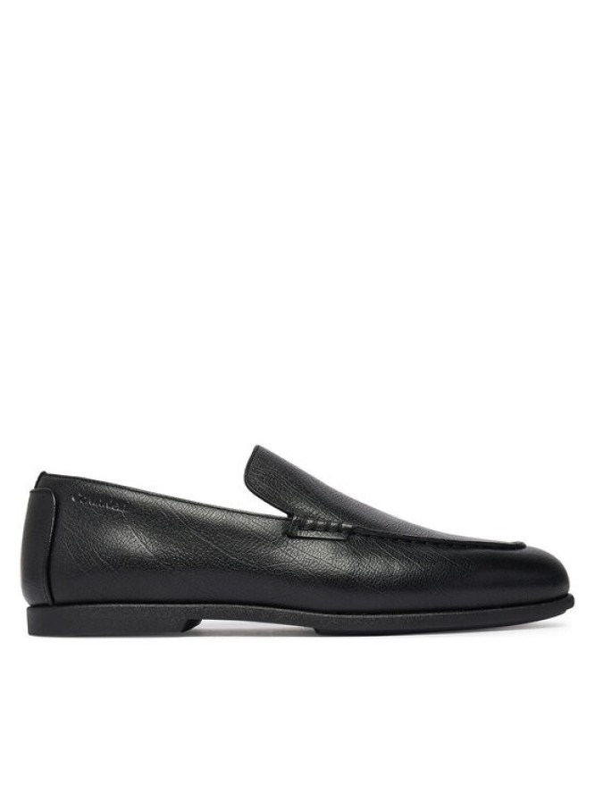 Calvin Klein Lordsy Low Prof Loafer Txt Lth HM0HM02175 Czarny