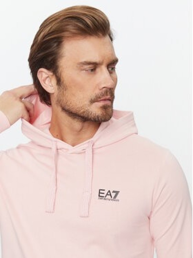 EA7 Emporio Armani Bluza 8NPM04 PJ05Z 1418 Różowy Regular Fit