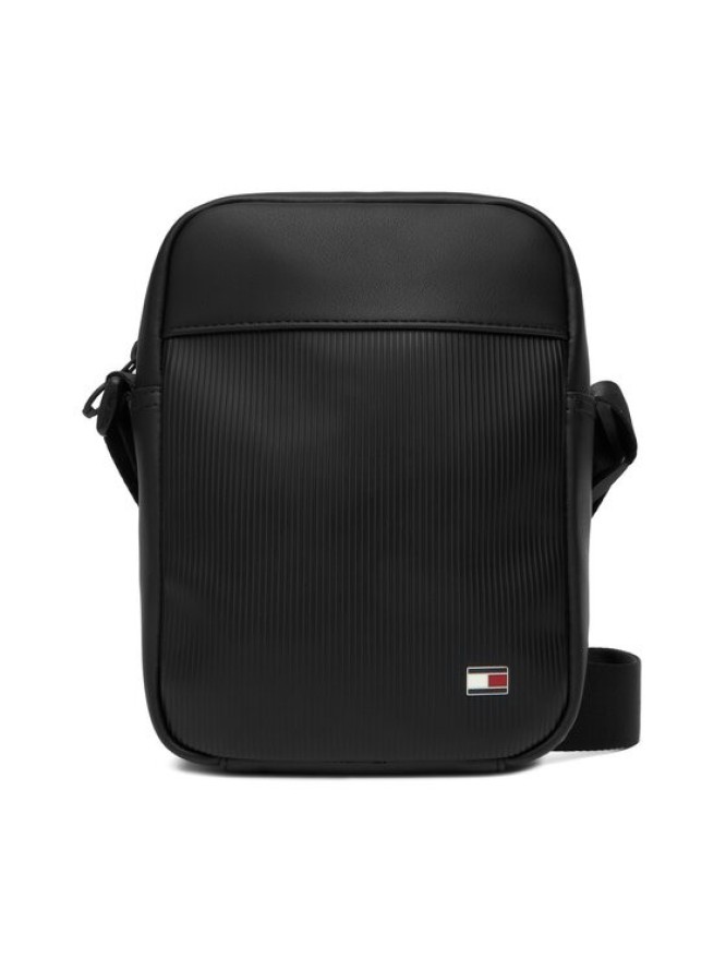 Tommy Hilfiger Saszetka Th Flag Mini Reporter AM0AM14015 Czarny