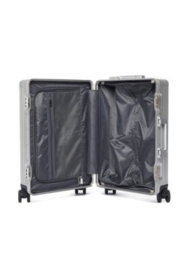 Guess Walizka kabinowa Trunkshow TWHB98 77983 Srebrny