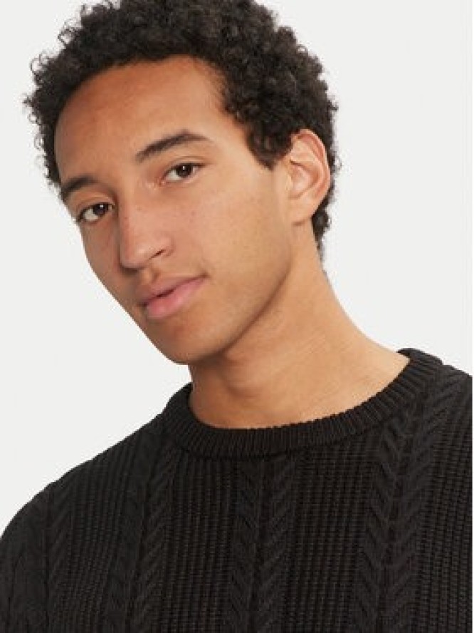 Jack & Jones Sweter 12261436 Czarny Regular Fit