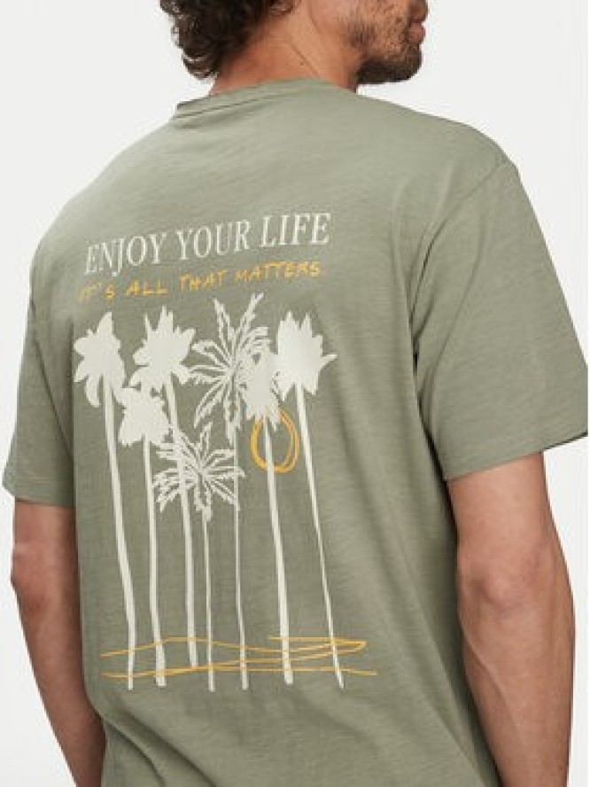 Liu Jo T-Shirt QA5185 J7734 76206 Zielony Regular Fit