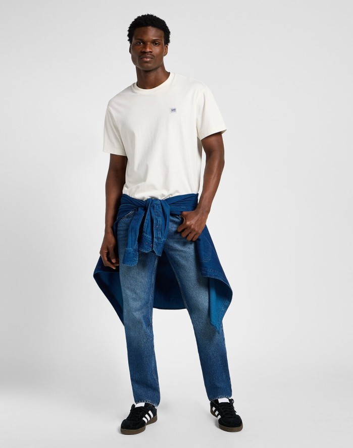 LEE RIDER MĘSKIE SPODNIE JEANSOWE JEANS DŻINSY BLUE ABYSS 112355794 L701008561