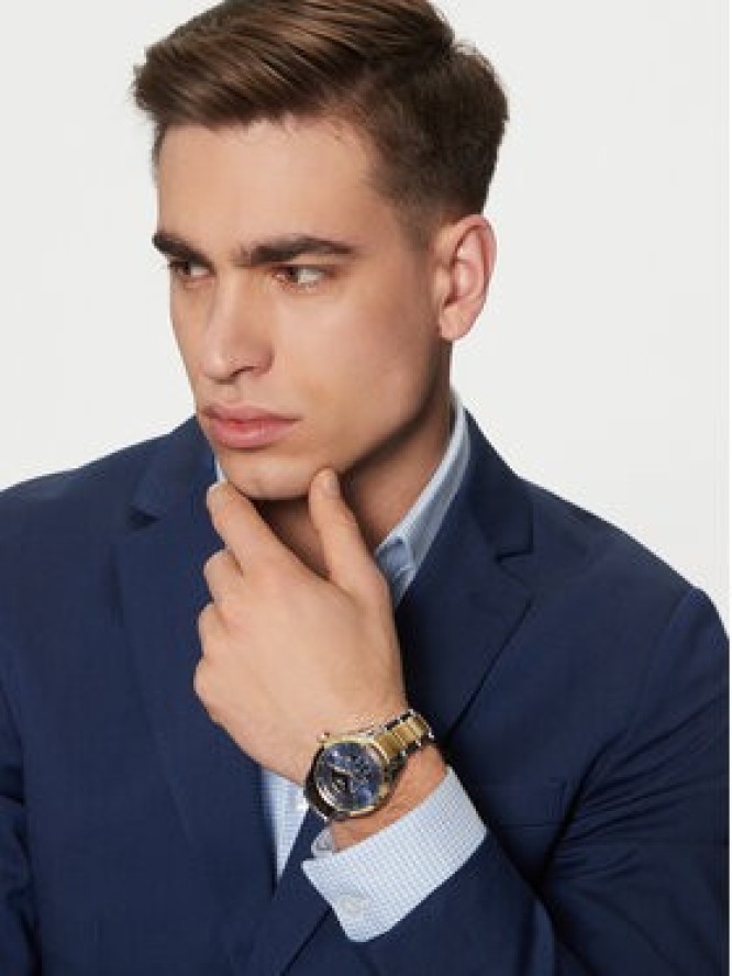 Timex Zegarek Dress TW2V95500 Srebrny