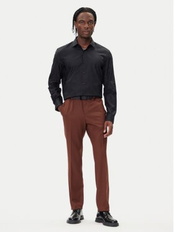 HUGO Koszula Kenno 50500965 Czarny Slim Fit