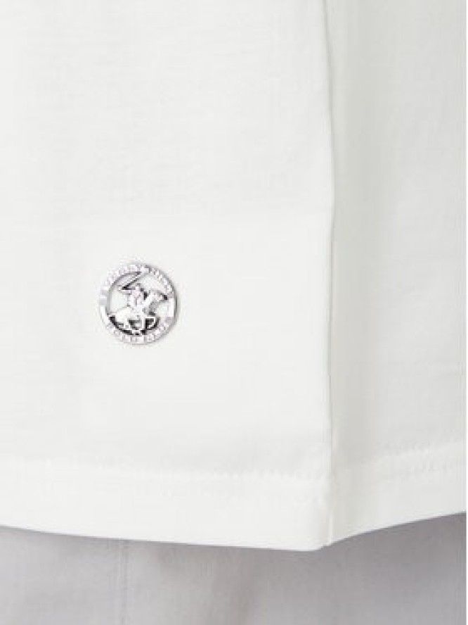 Beverly Hills Polo Club T-Shirt M1617-HR Biały Regular Fit