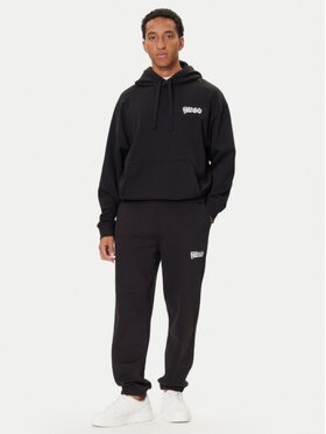 HUGO Spodnie dresowe Nyrotro 50549779 Czarny Loose Fit
