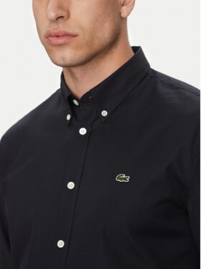 Lacoste Koszula CH2933 Czarny Regular Fit