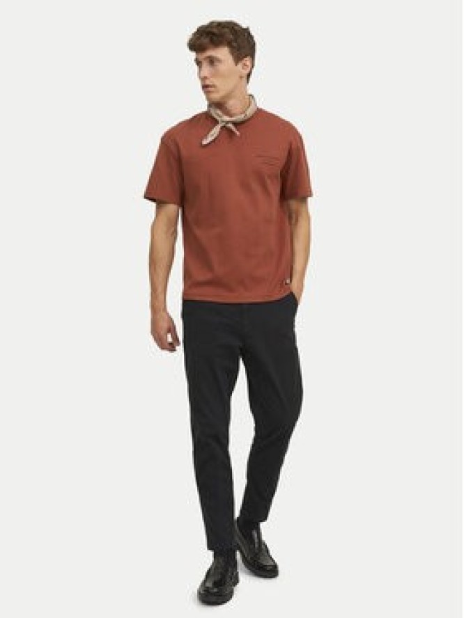 Jack & Jones Chinosy Harlow 12242188 Czarny Tapered Fit