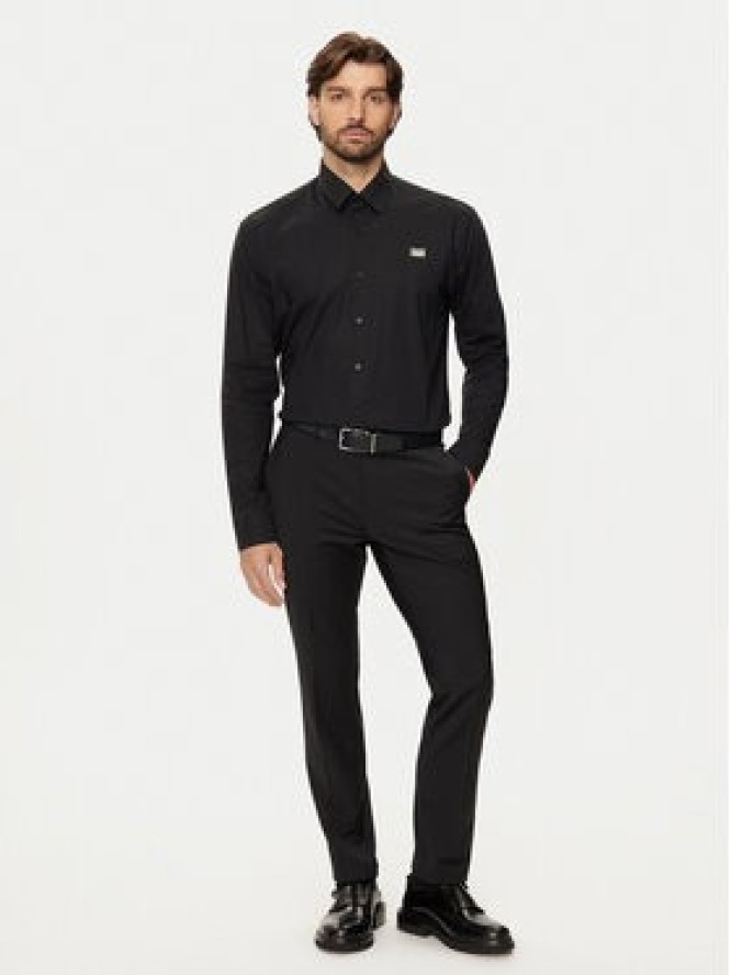 KARL LAGERFELD Koszula 605947 544671 Czarny Regular Fit