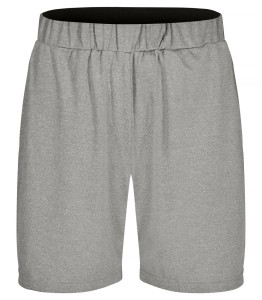 clique Basic Active Shorts Junior - 100% poliester Grey Melange