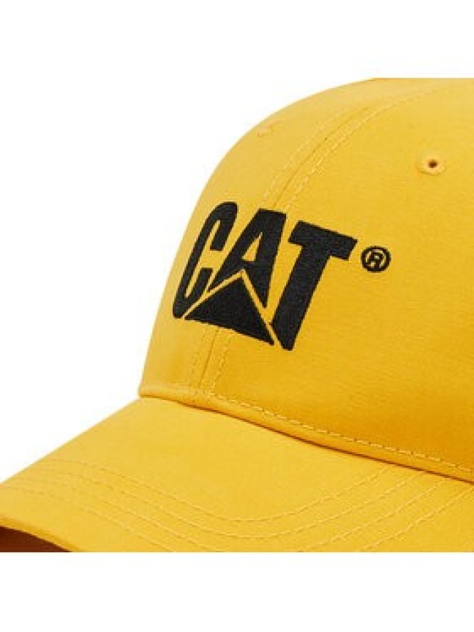 CAT Footwear Czapka z daszkiem Trademark Cap W01791 Żółty