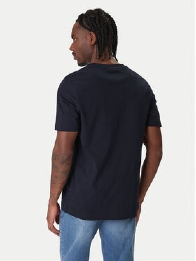Tommy Hilfiger T-Shirt Brand Love MW0MW41455 Granatowy Regular Fit