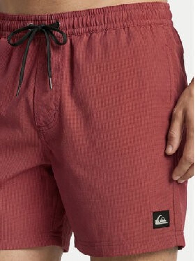 Quiksilver Szorty kąpielowe Everyday Deluxe EQYJV04101 Czerwony Regular Fit