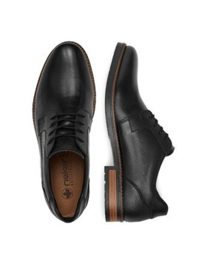 Rieker Półbuty 14603-00 Czarny