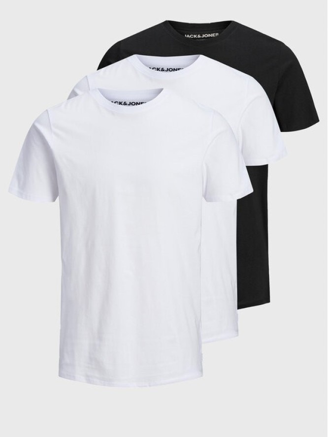 Jack & Jones Komplet 3 t-shirtów Organic Basic 12191759 Kolorowy Regular Fit