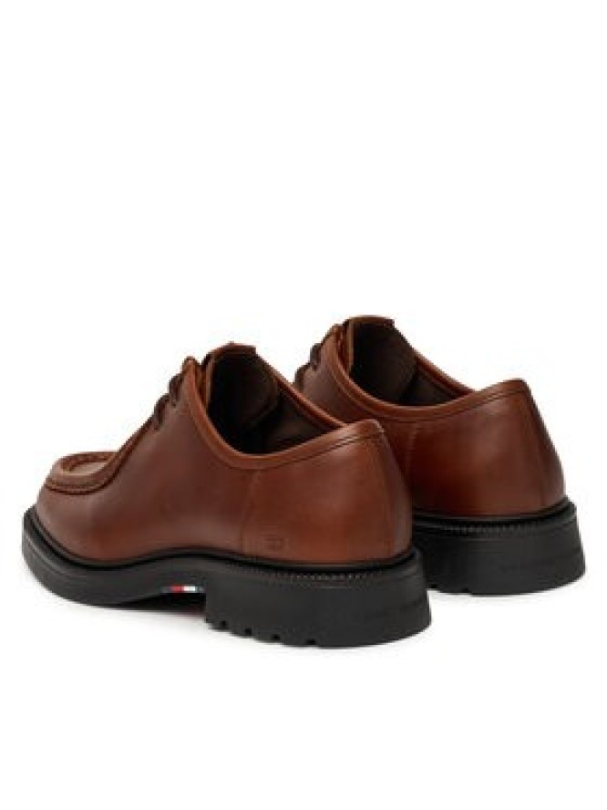 Tommy Hilfiger Półbuty Comfort Lwt Moc Toe FM0FM05588 Brązowy