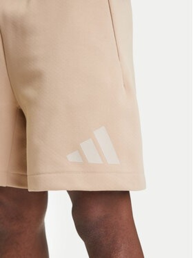 adidas Szorty sportowe Z.N.E. JW4744 Beżowy Regular Fit