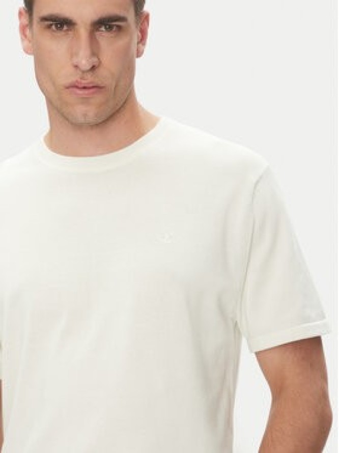 Calvin Klein T-Shirt Supima LV04LC333G Écru Regular Fit