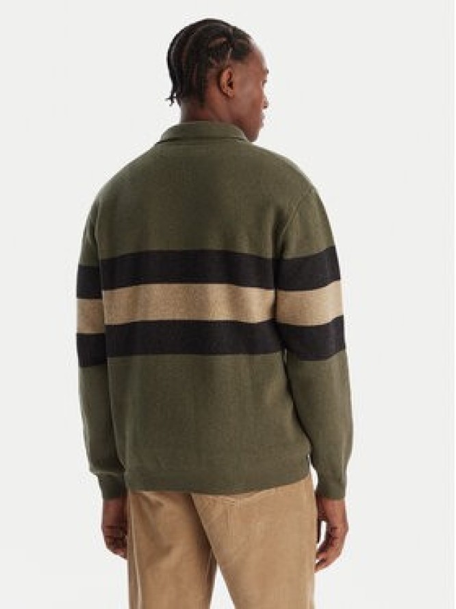 Quiksilver Sweter Cooper EQYSW03331 Zielony Regular Fit