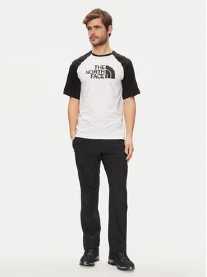 The North Face T-Shirt Easy NF0A87N7 Biały Regular Fit