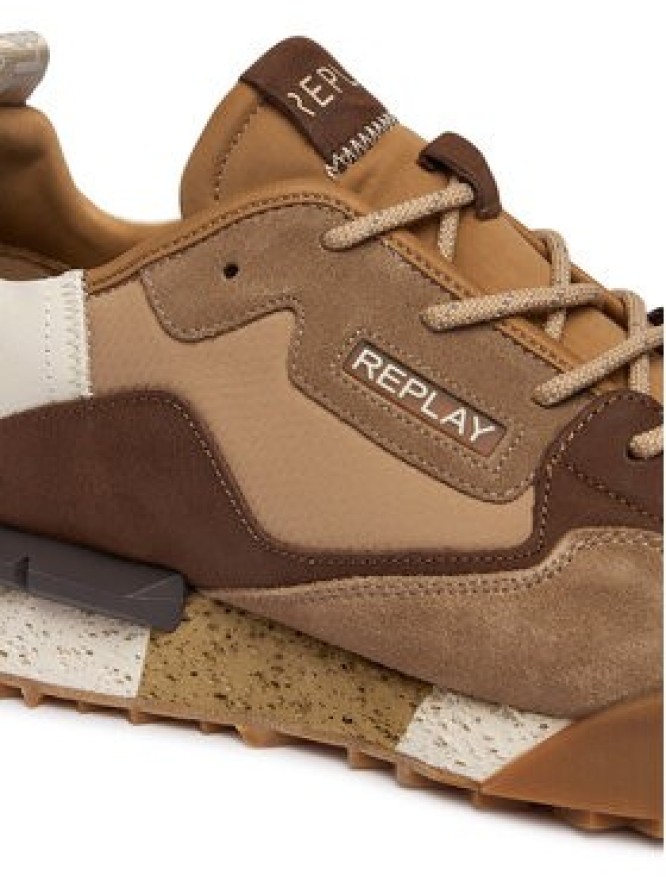 REPLAY Sneakersy GMS1P .000.C0073L Beżowy