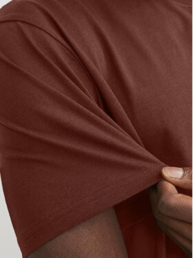 Jack & Jones T-Shirt Vesterbro 12240121 Brązowy Relaxed Fit