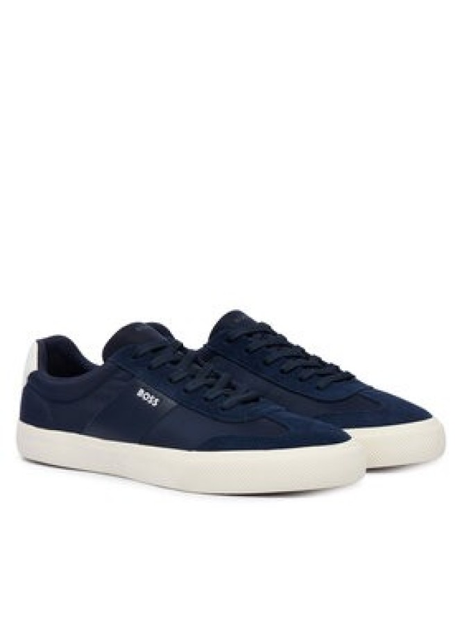 BOSS Sneakersy Aiden Tenn 50563847 Granatowy