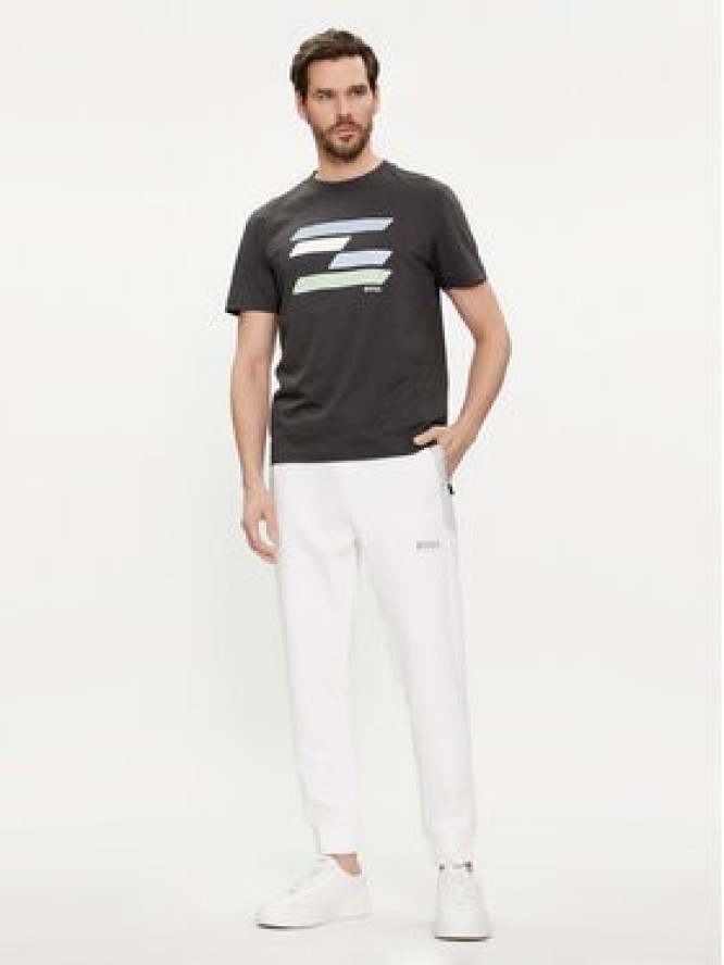 Boss T-Shirt 50513005 Czarny Regular Fit