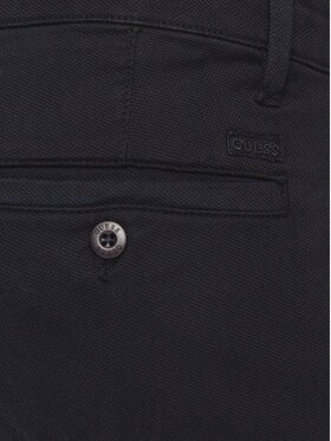 Guess Spodnie materiałowe M4BB16 WGHG1 Niebieski Regular Fit