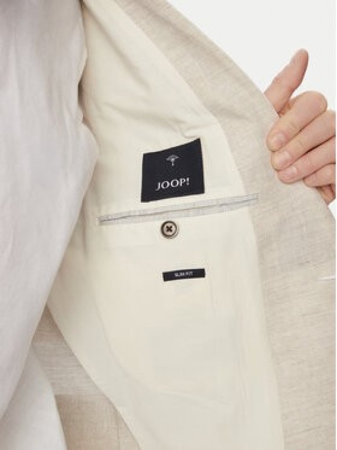 JOOP! Marynarka Hoverest 30102592 Beżowy jasny Slim Fit