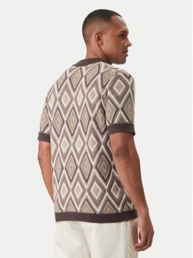 JOOP! Jeans Koszula Diamor 30101667 Brązowy Regular Fit