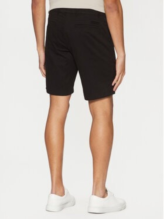 Calvin Klein Szorty materiałowe Modern Twill K10K114063 Czarny Slim Fit