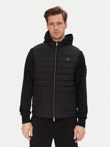 Moose Knuckles Kamizelka Mentana M15MV456 Czarny Regular Fit