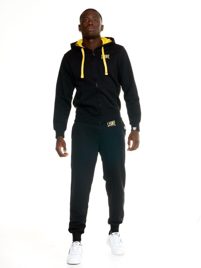 Bluza z bawełna z kaptur na co dzień na siłownię