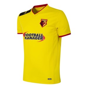 Koszulka retro piłkarska dla dorosłych - Watford FC 2012-13 - Żółta