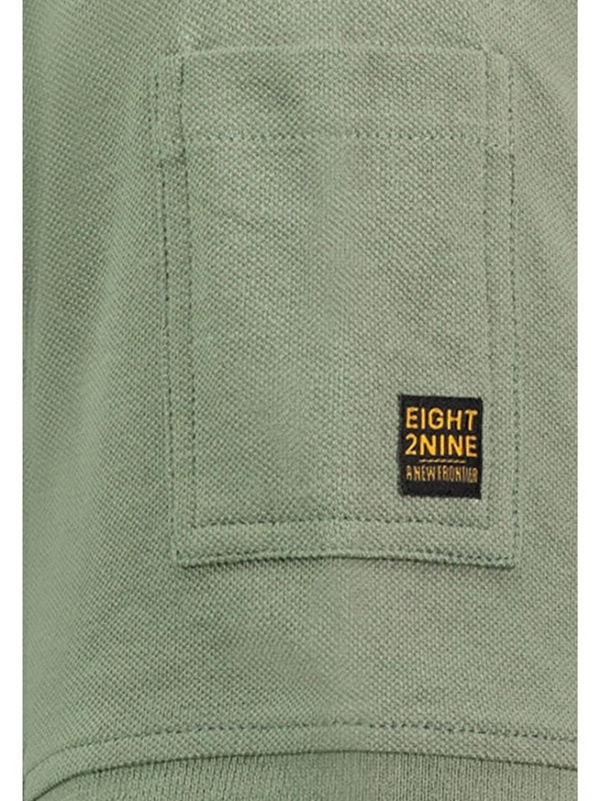 Eight2Nine Koszulka polo w kolorze zielonym rozmiar: S