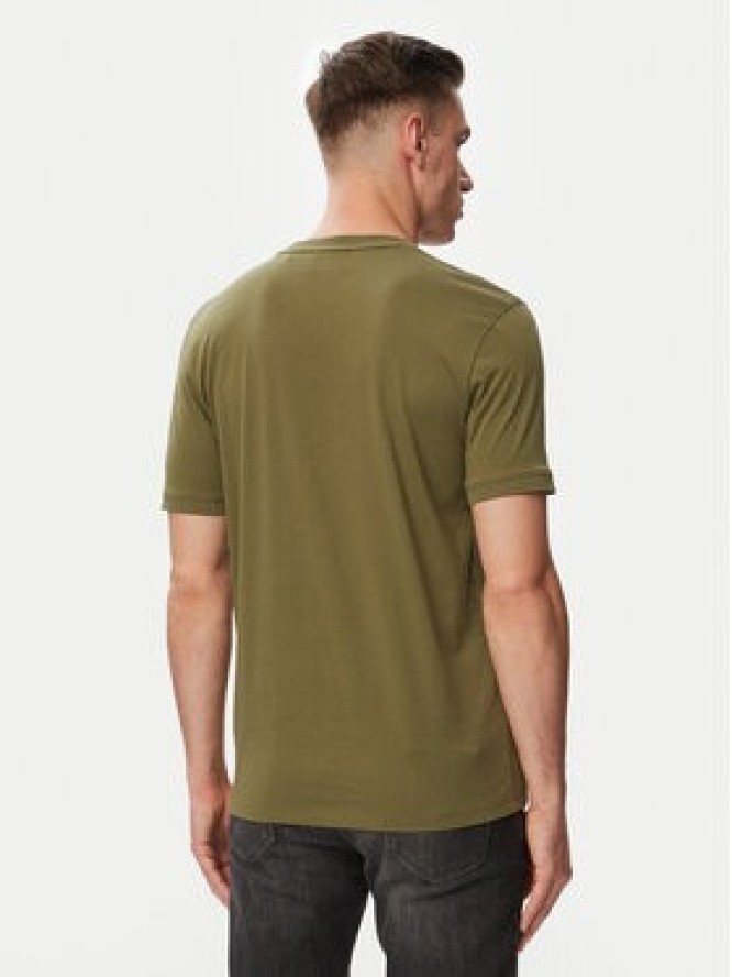 HUGO T-Shirt Diragolino212 50447978 Khaki Regular Fit
