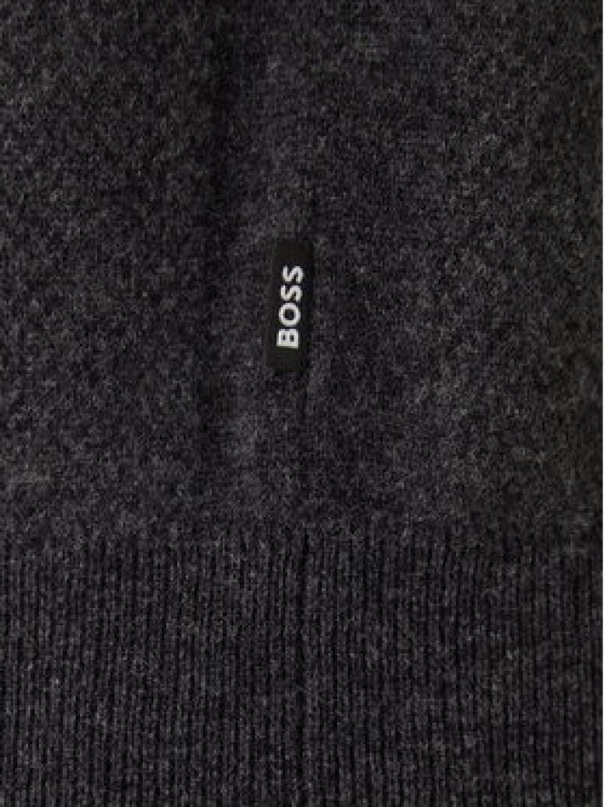 BOSS Sweter H-Hestro 50549986 Czarny Regular Fit