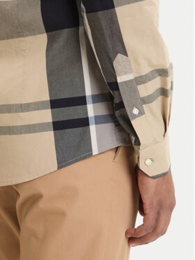 Barbour Koszula Harris MSH5071TN31 Beżowy Tailored Fit