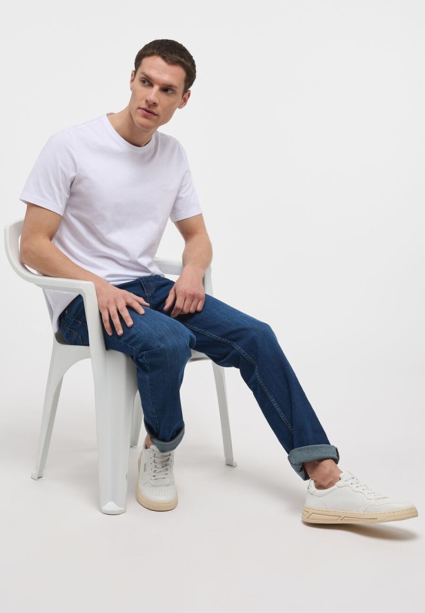 MUSTANG TRAMPER STRAIGHT MĘSKIE SPODNIE JEANSOWE DENIM BLUE 1013715 5000 843