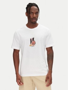 Jack & Jones T-Shirt Varenna 12273162 Biały Regular Fit