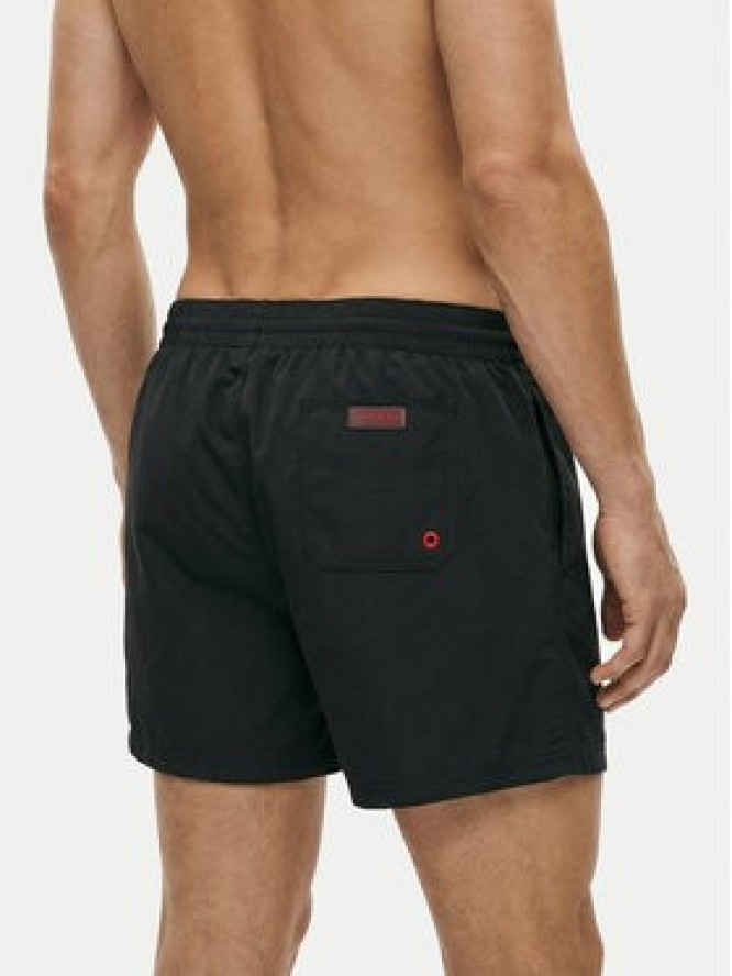 Guess Szorty kąpielowe F6GT25 WG282 SHORT Czarny Regular Fit