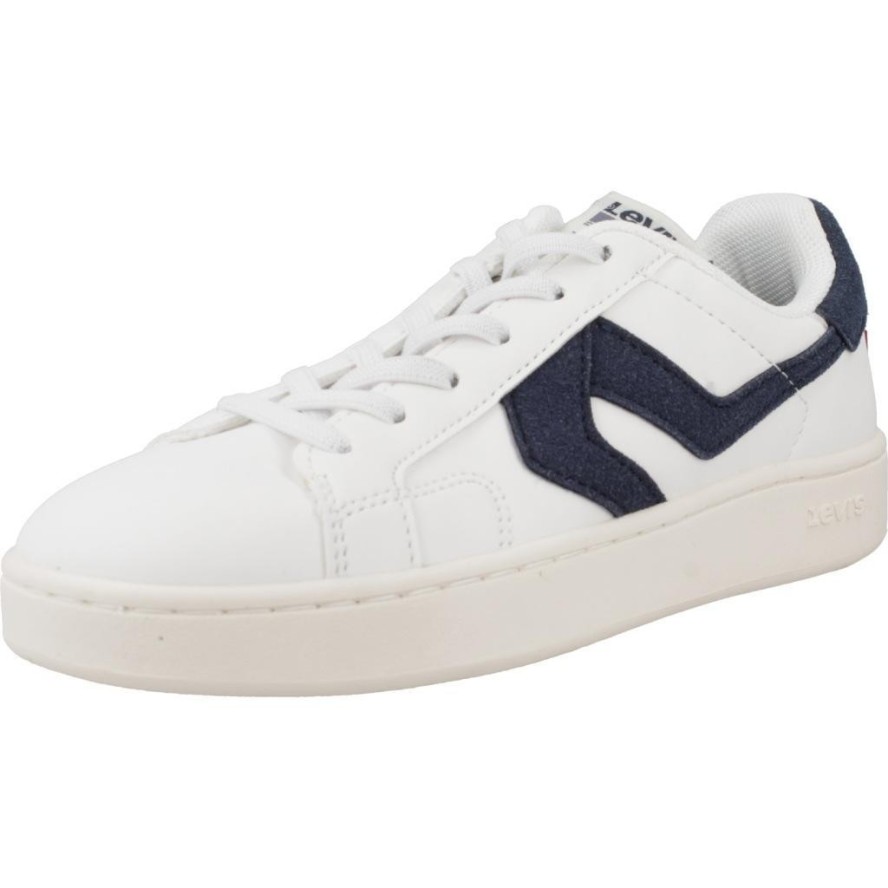 Buty LEVI'S SWIFT JR Biały