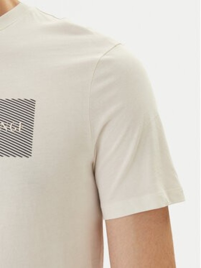 Armani Exchange T-Shirt XM002472 AF10356 U1074 Écru Slim Fit