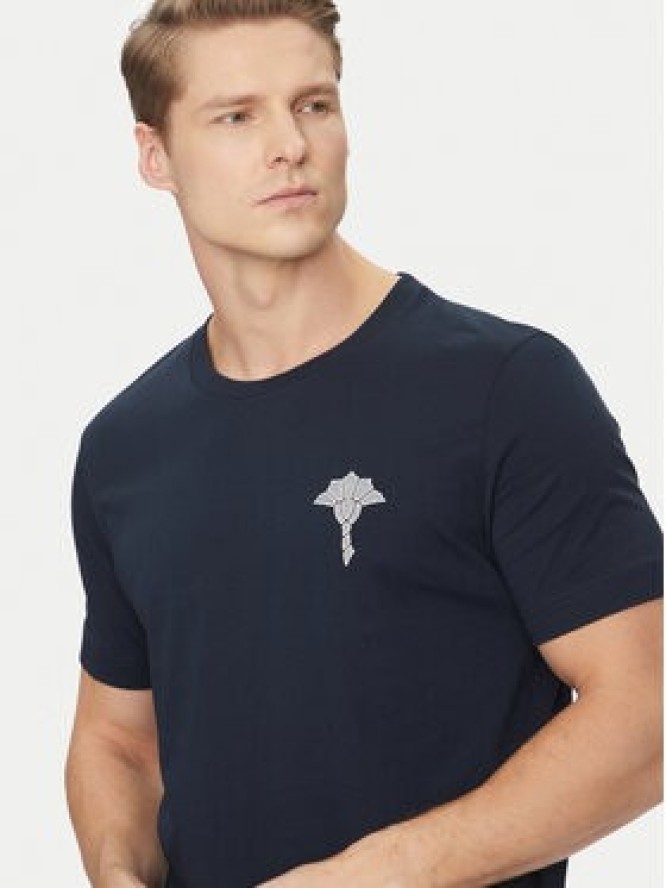 JOOP! T-Shirt 17 JJ-03Brisko 10017941 30044674 Granatowy Regular Fit