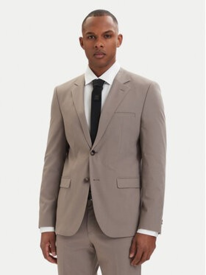 HUGO Garnitur Arti-Hesten 50544524 Brązowy jasny Extra Slim Fit